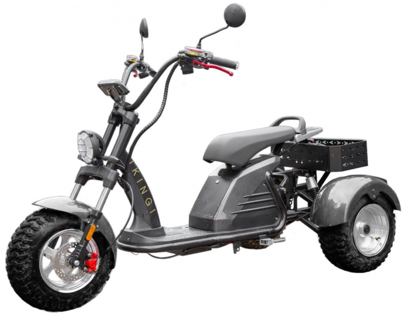 Трехколесный электроскутер IKINGI M6 Pro Trike 6000W